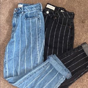 pacsun stripped jeans SOLD
